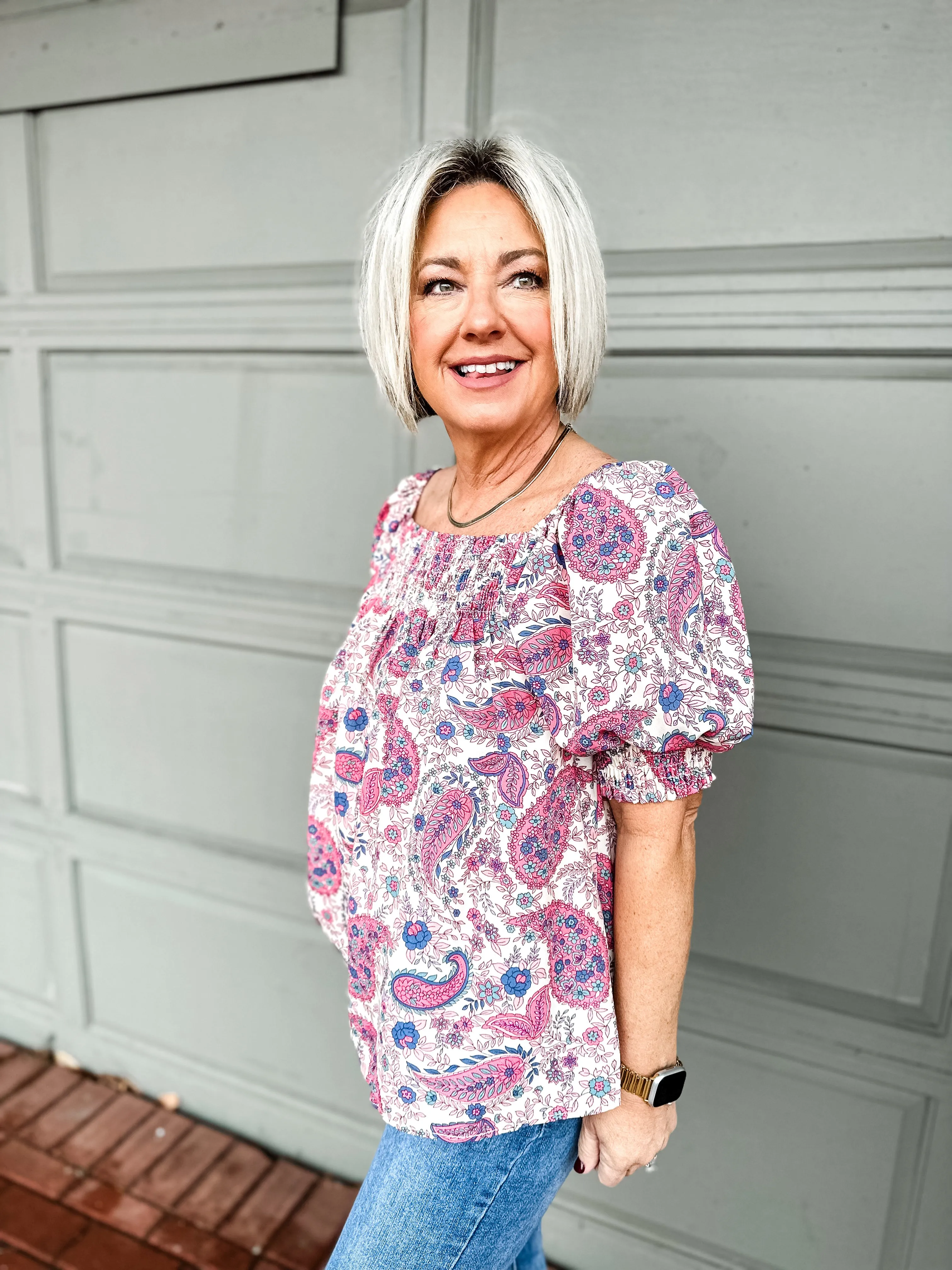 Pretty Paisley Top