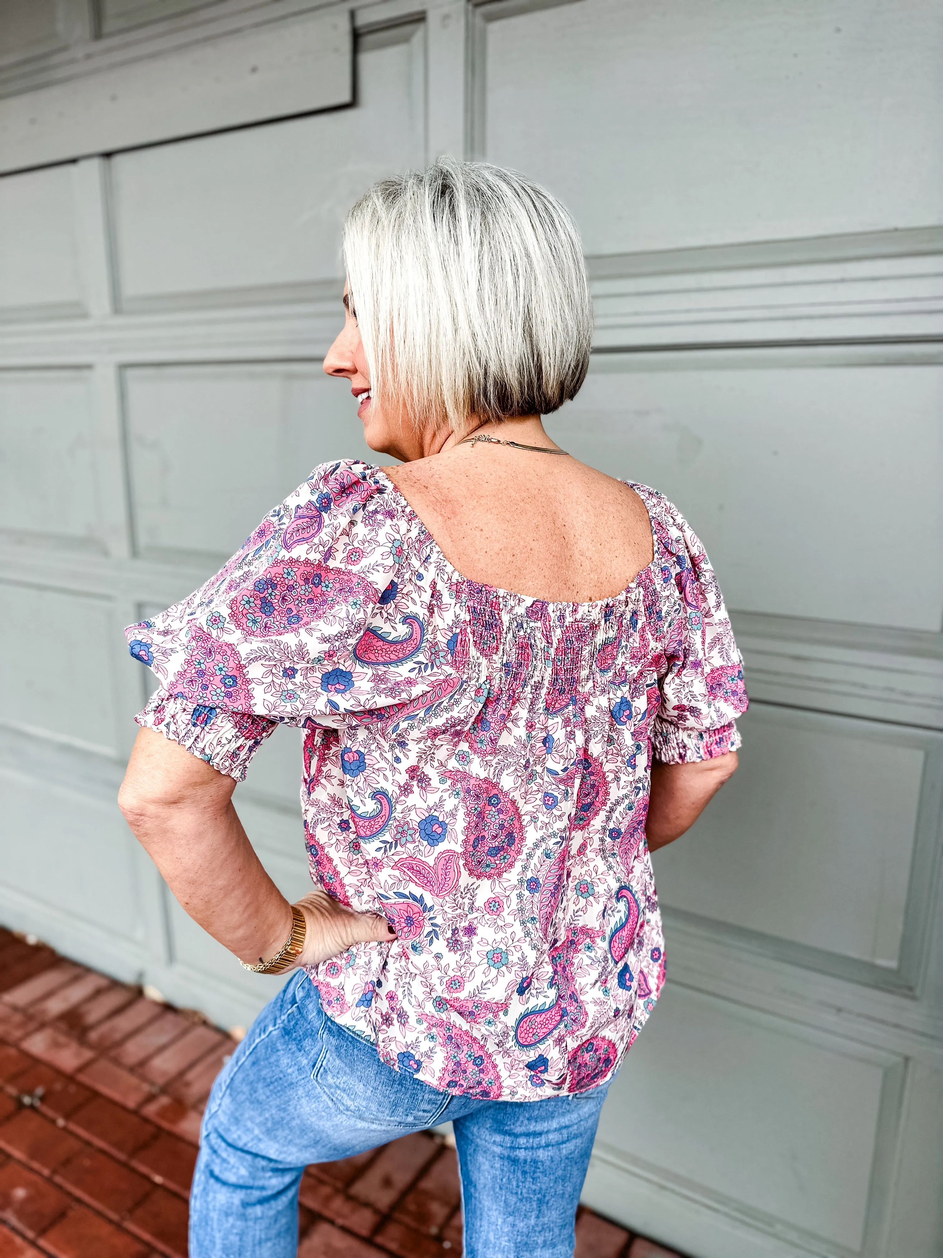 Pretty Paisley Top