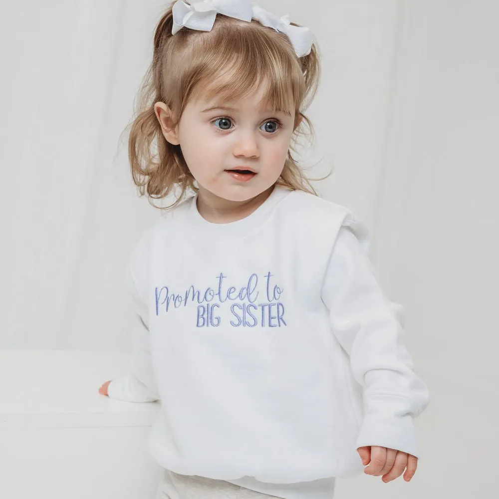 Promoted to Big Sister Sweater