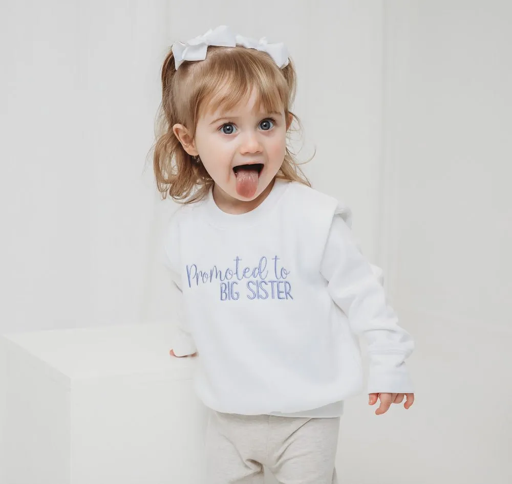 Promoted to Big Sister Sweater