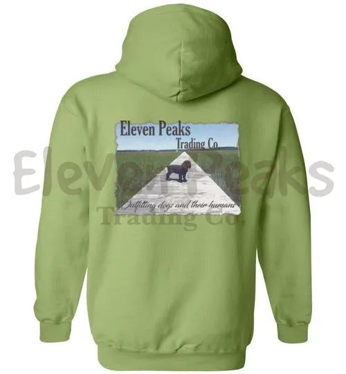 Puppy on the Pier Hoodie