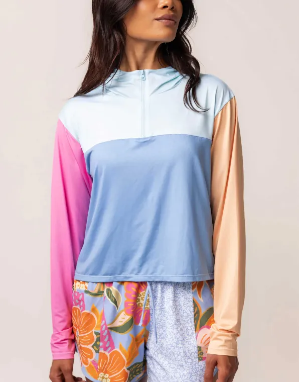 Quarter Zip Sunshade