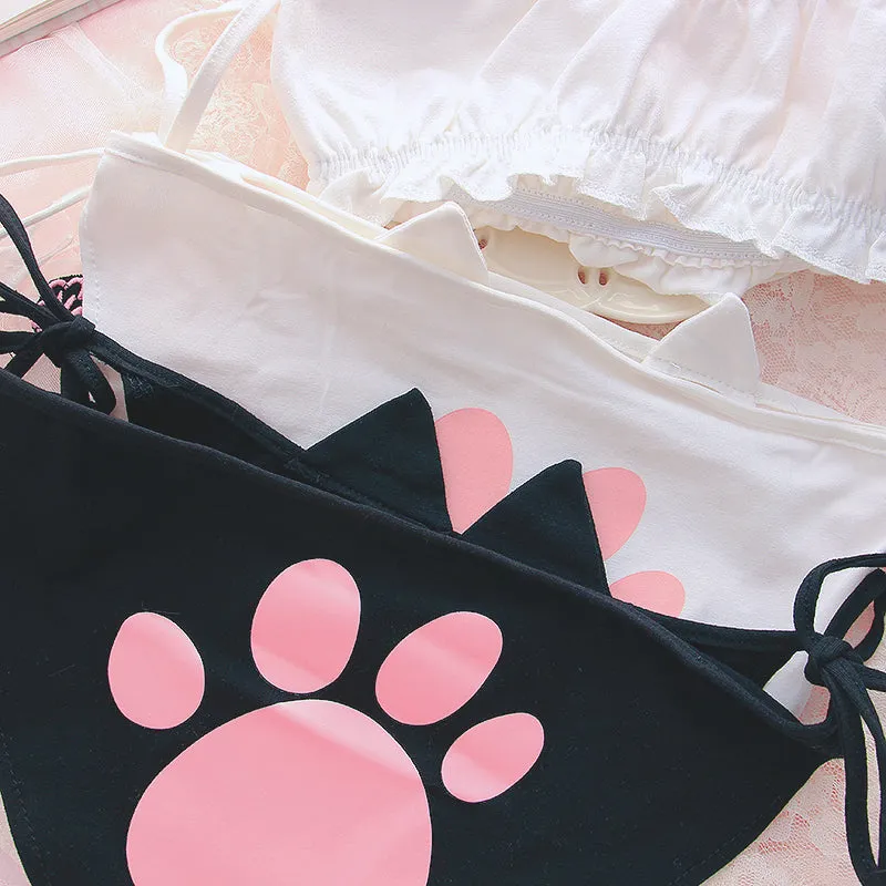 "LOLITA CUTE CAT" BRA SET N060122