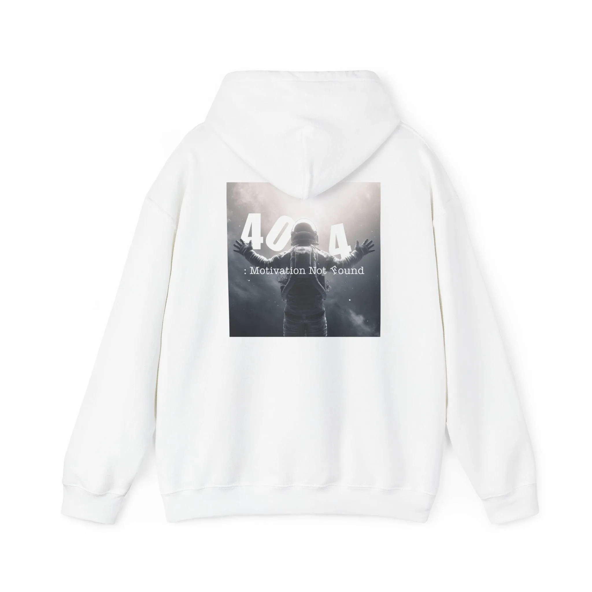 "Motivation Not Found"  Custom Unisex Hoodie | Art by Noa Bar Lev