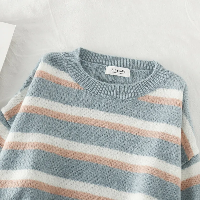 "THREE STRIPE" SWEATER N091007