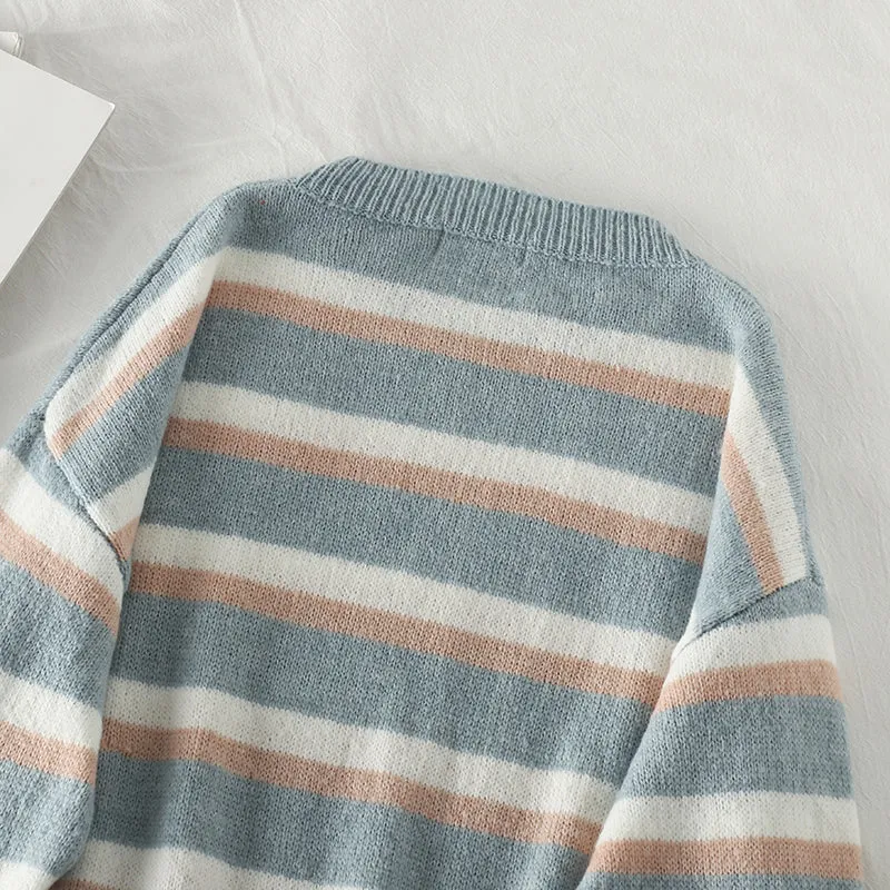 "THREE STRIPE" SWEATER N091007