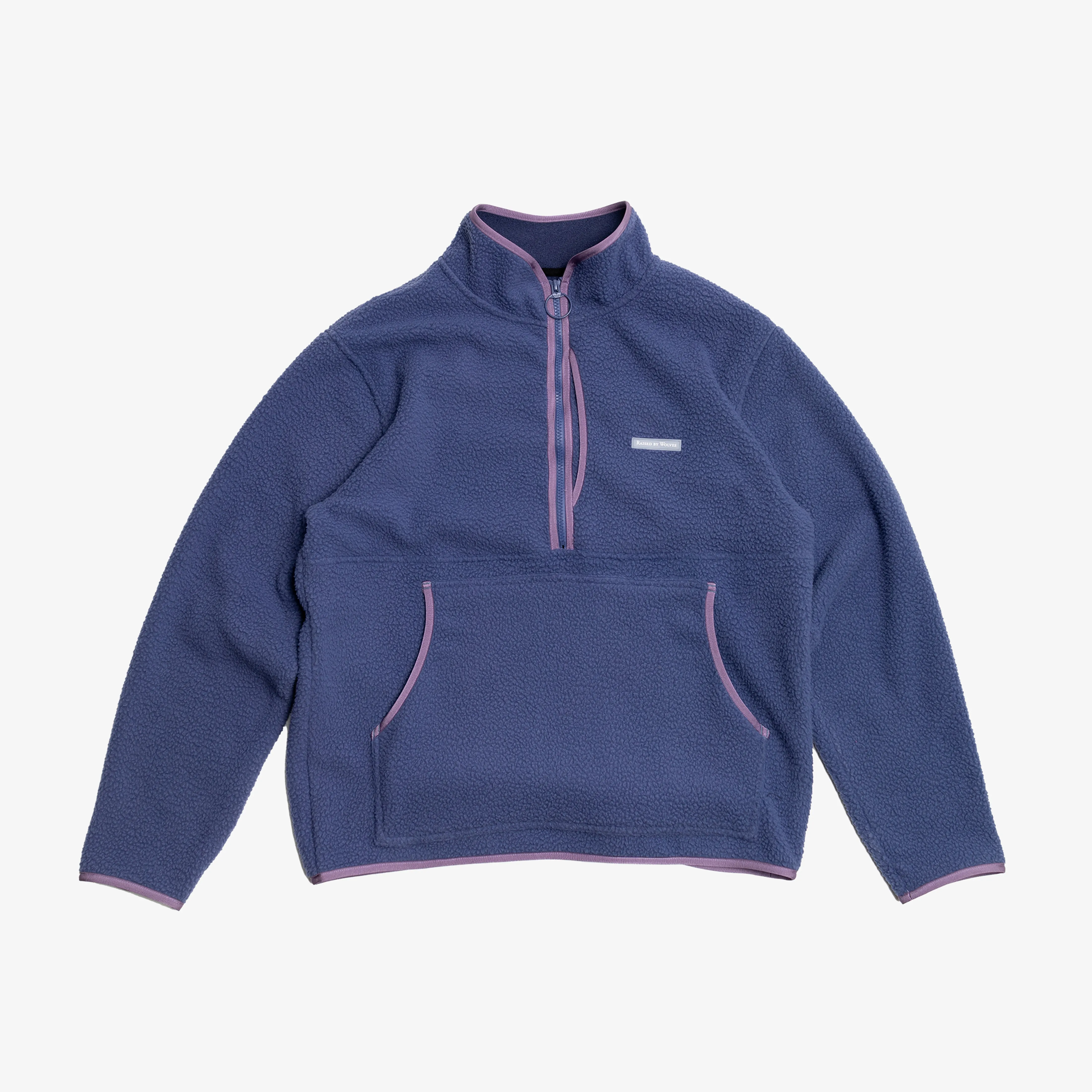RBW Sherpa Fleece Half-Zip Blue