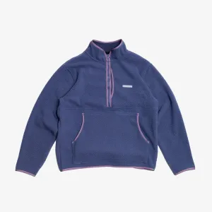 RBW Sherpa Fleece Half-Zip Blue