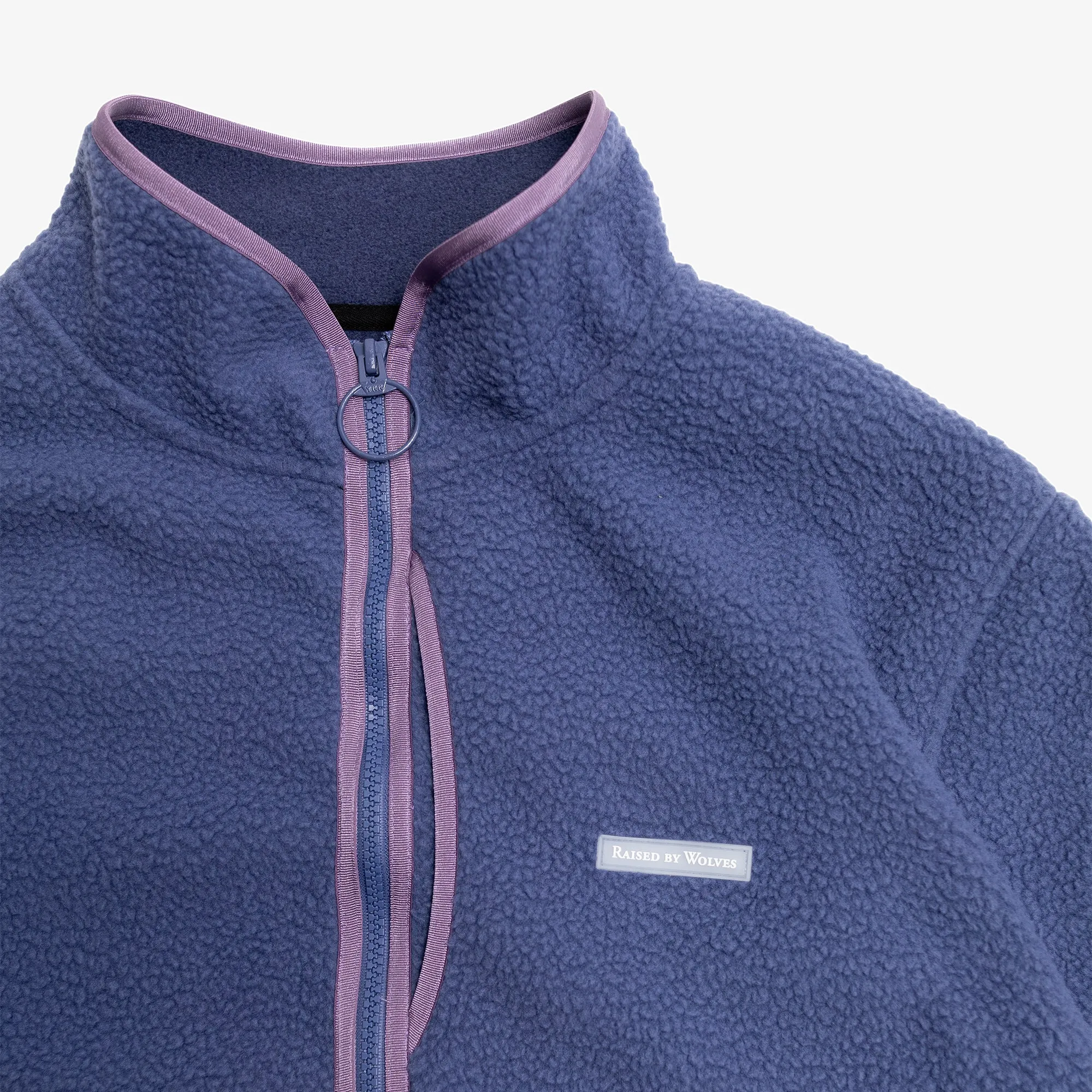 RBW Sherpa Fleece Half-Zip Blue