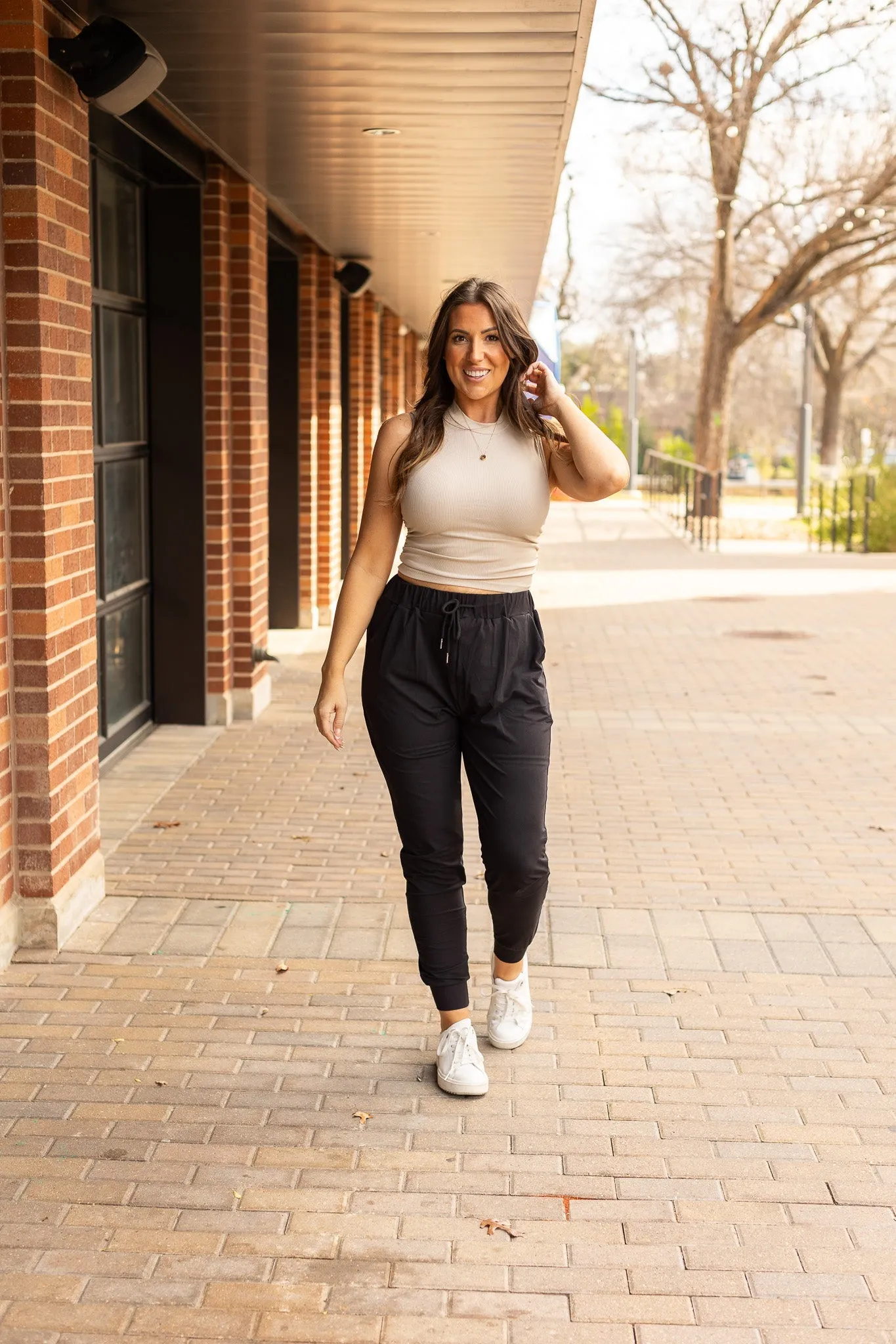 *Ready to Ship | The Reagan Black Joggers  - Luxe Leggings by Julia Rose®