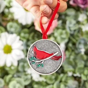 RED CARDINAL KEEPSAKE ORNAMENT