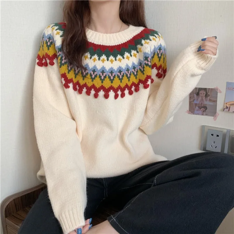 RED / WHITE CHRISTMAS SWEATER N111804
