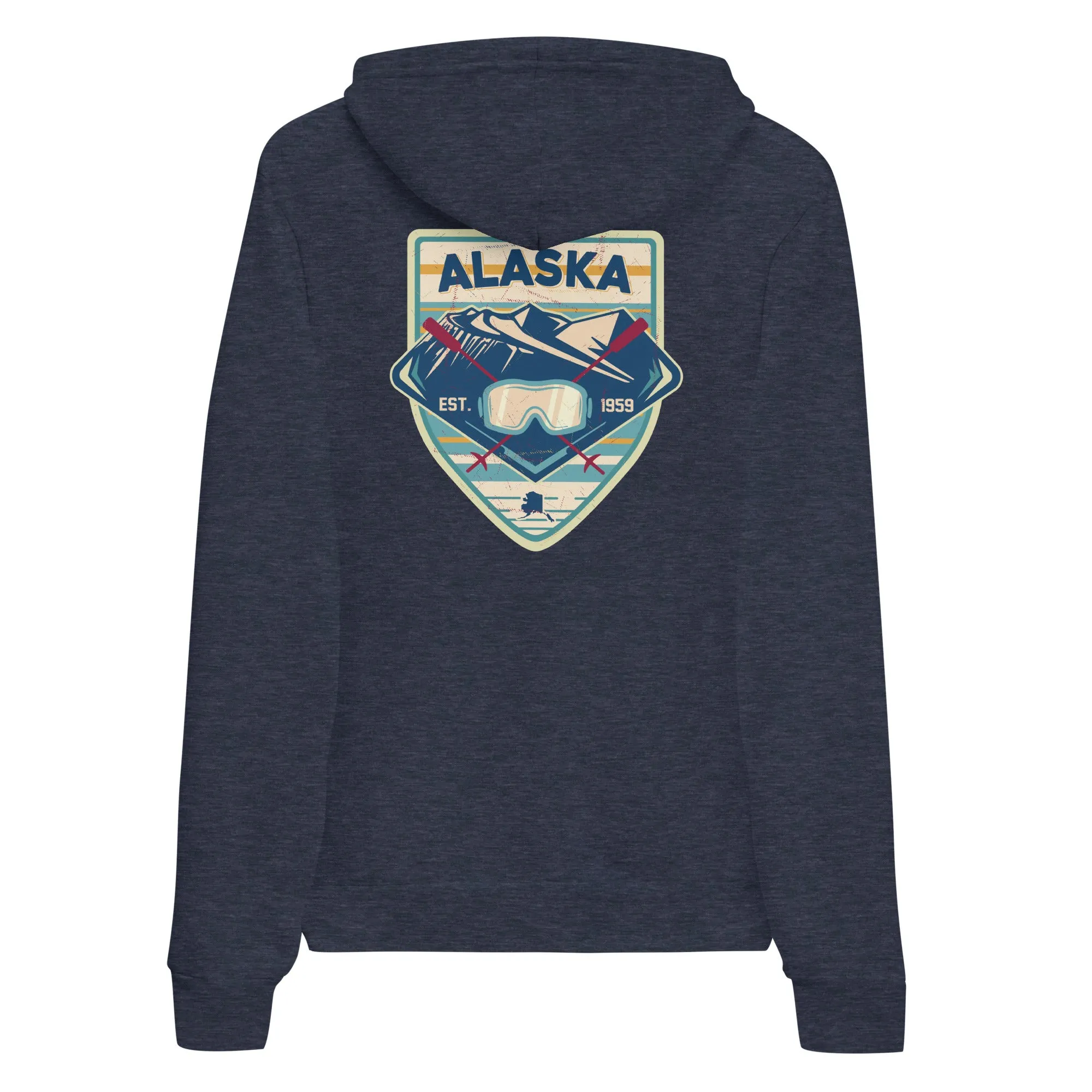Retro Ski Alaska Hoodie