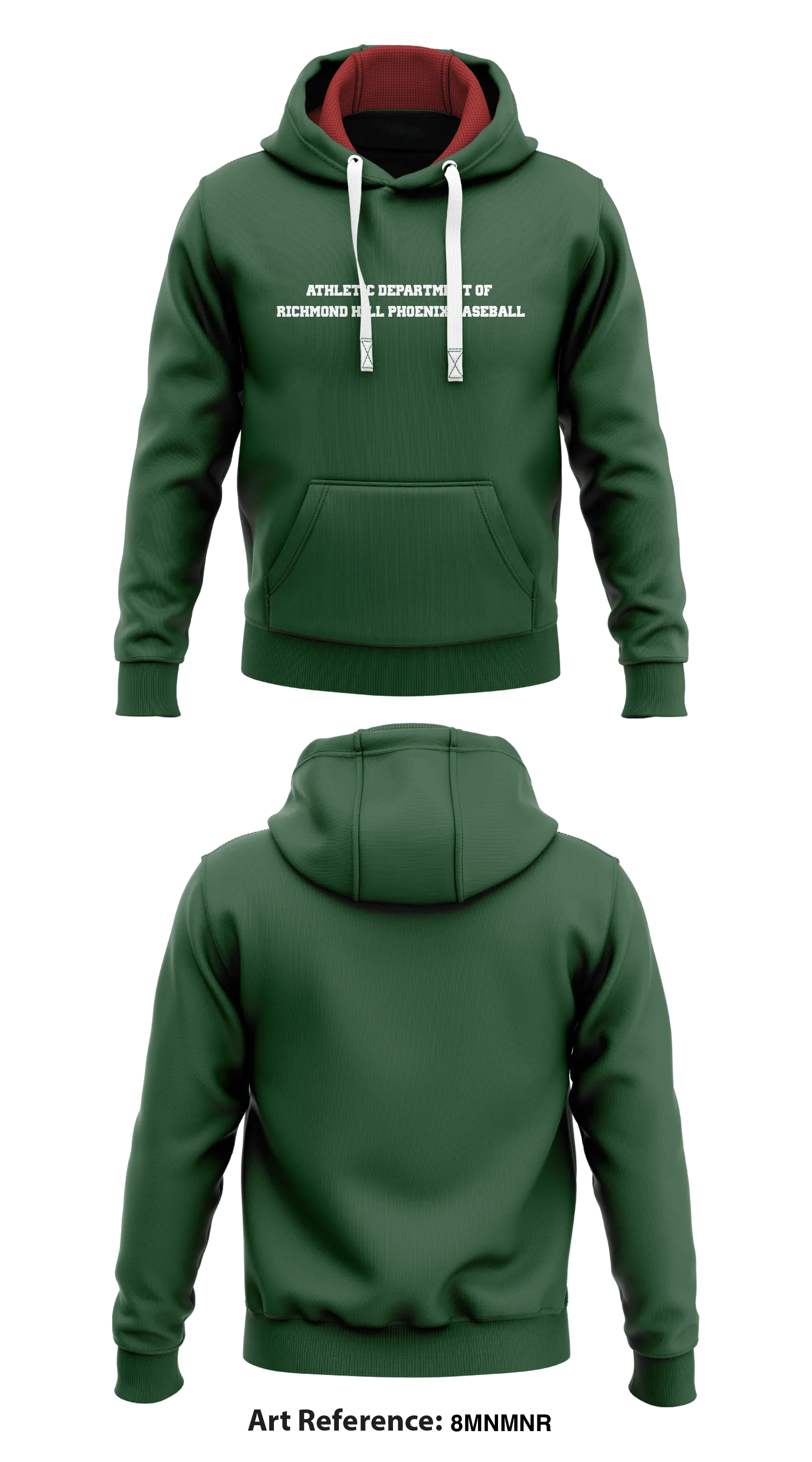 Richmond Hill Phoenix Store 1  Core Men's Hooded Performance Sweatshirt - 8mNMNR