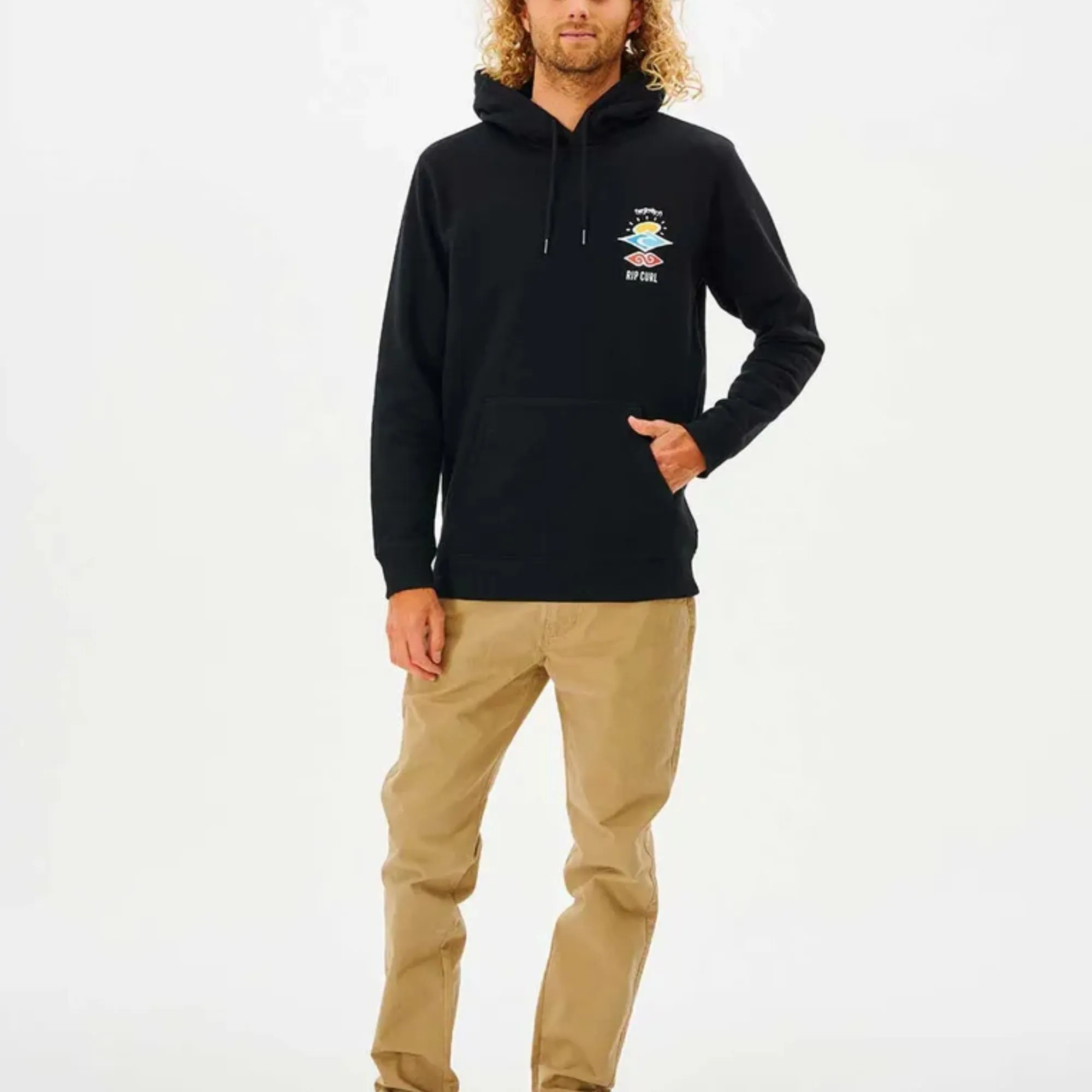 RIpcurl Search Icon Hooded Fleece