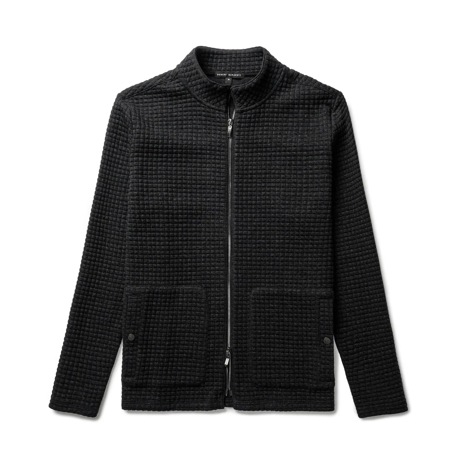 Robert Barakett Hengrave Zip Sweater - Black