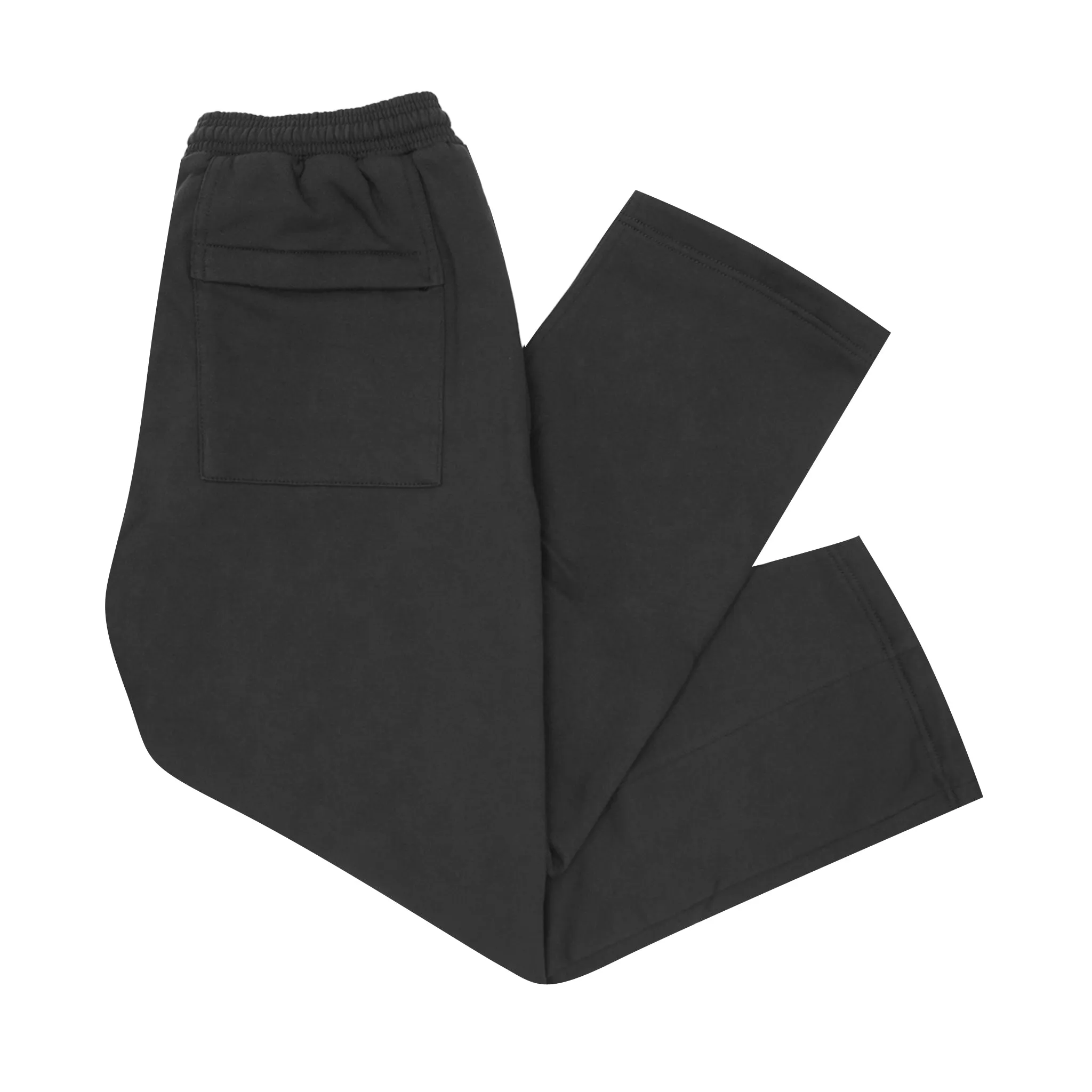 ROGUE SPLIT WIDE PANTS IN CHARCOAL GREY