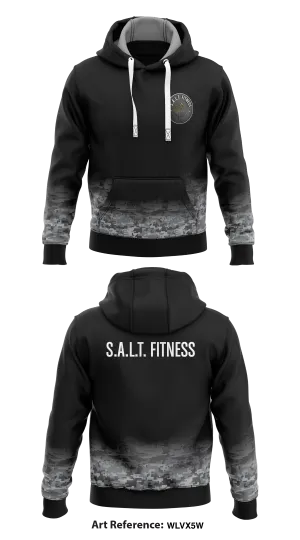 S.A.L.T. FITNESS  Store 1  Core Men's Hooded Performance Sweatshirt - WLVX5W