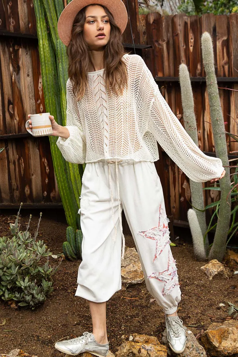 Sara Pants Ivory