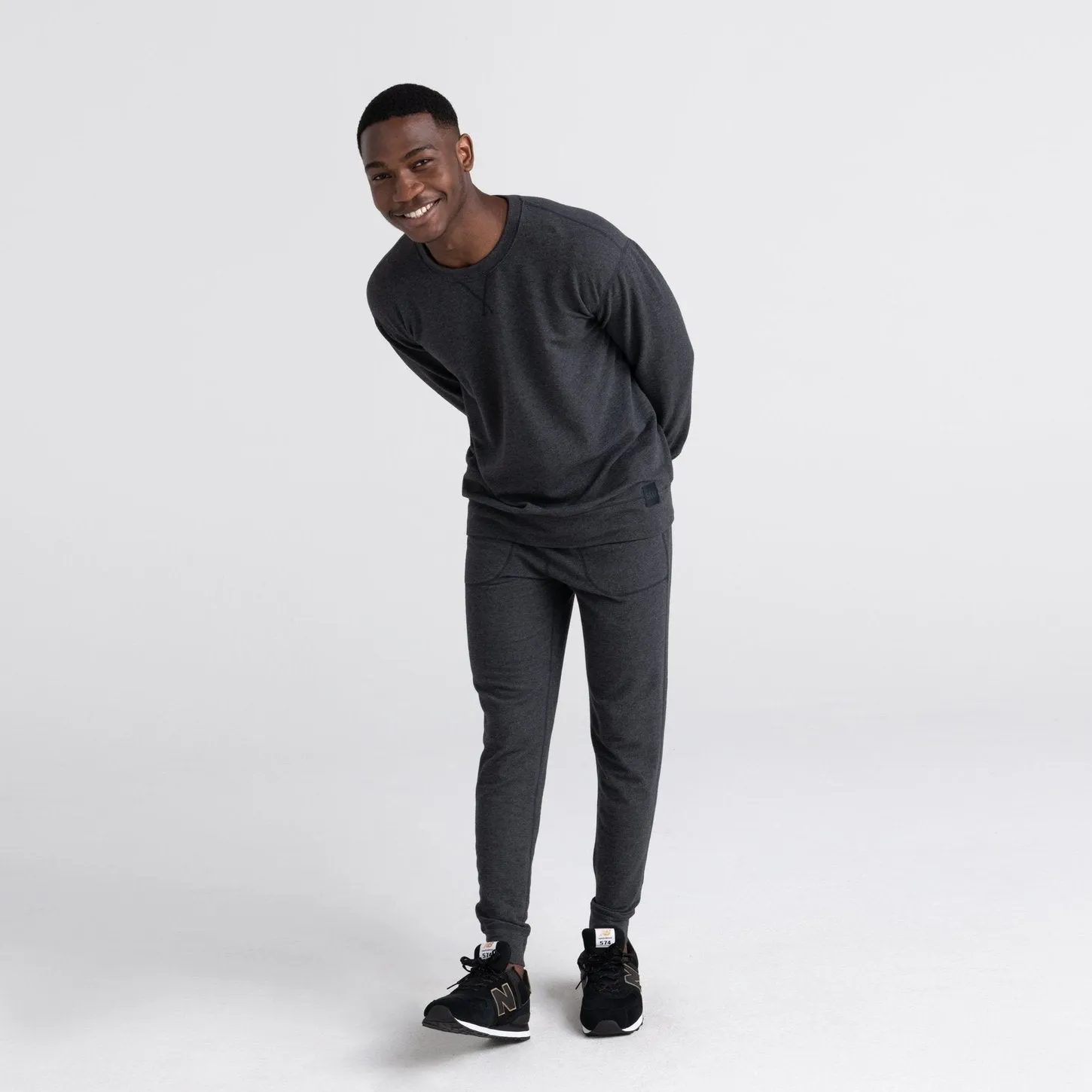 Saxx 3Six Five Pant Black Heather