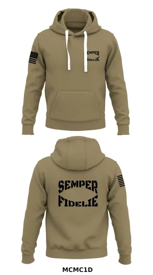 Semper Fidelie  Store 1  Core Men's Hooded Performance Sweatshirt - MCMC1D
