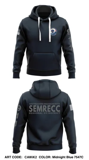 SEMRECC  Core Men's Hooded Performance Sweatshirt - CAWiK2