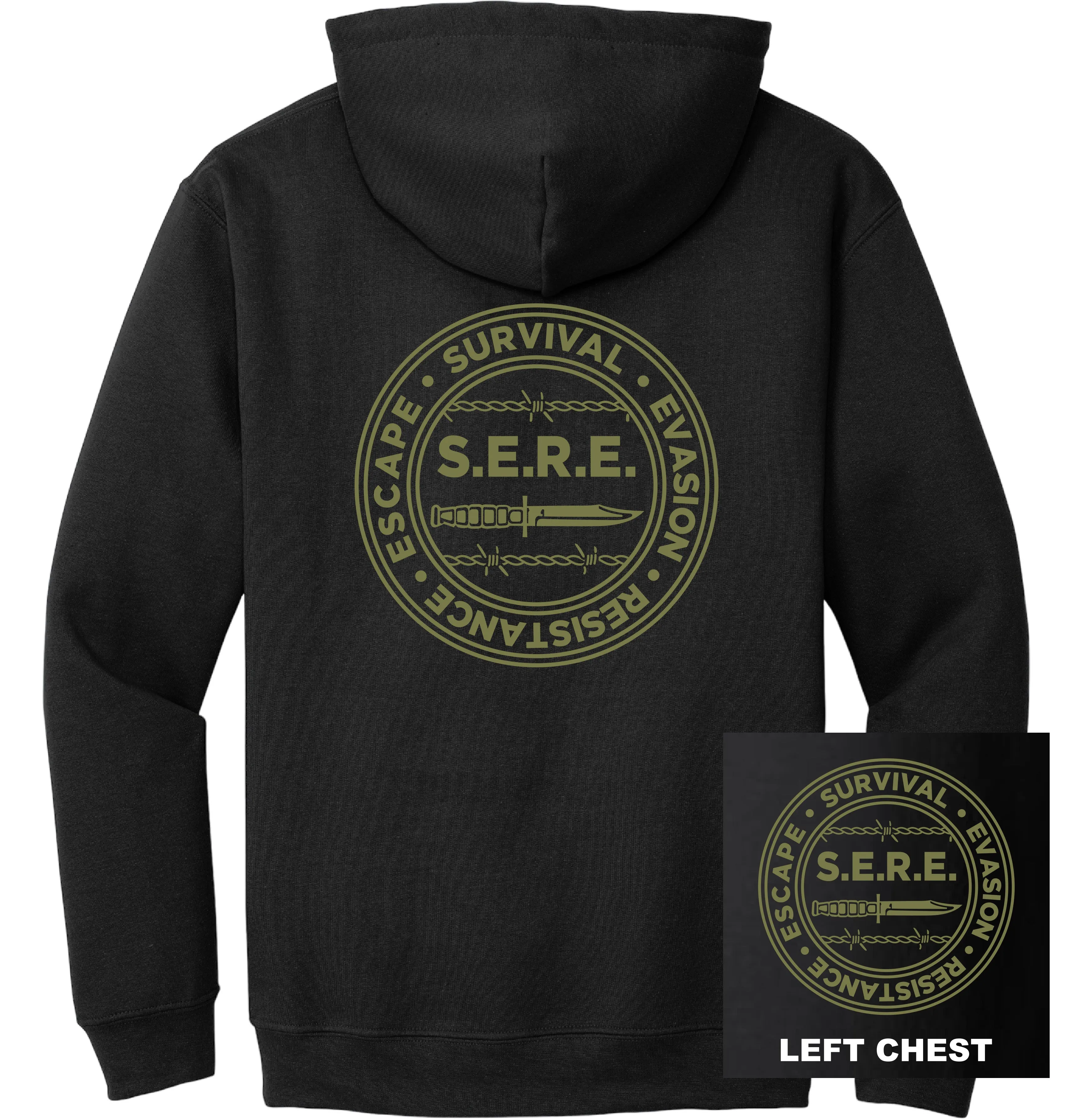 SERE Survival Evasion Resistance & Escape School Hoodie