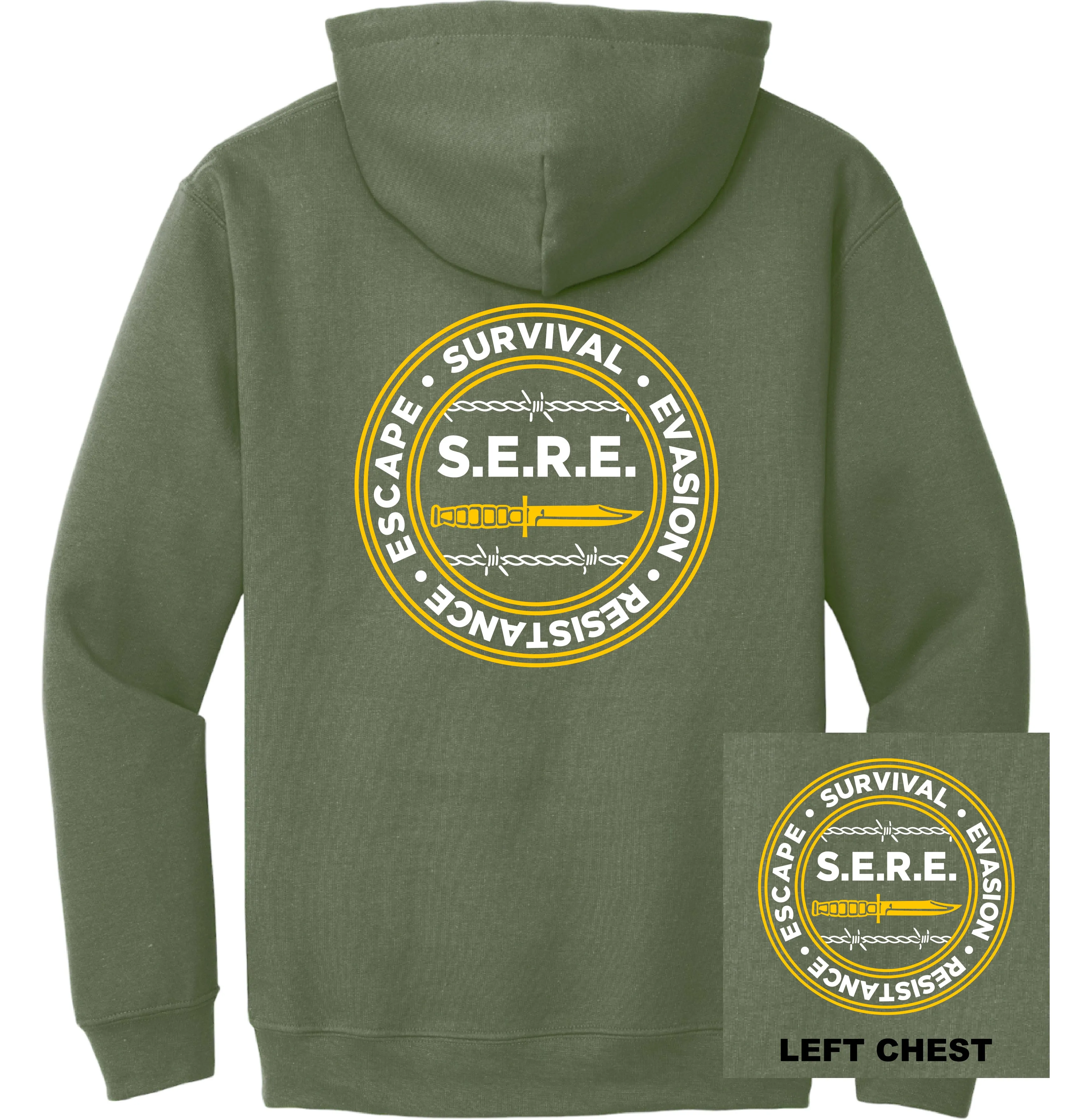 SERE Survival Evasion Resistance & Escape School Hoodie