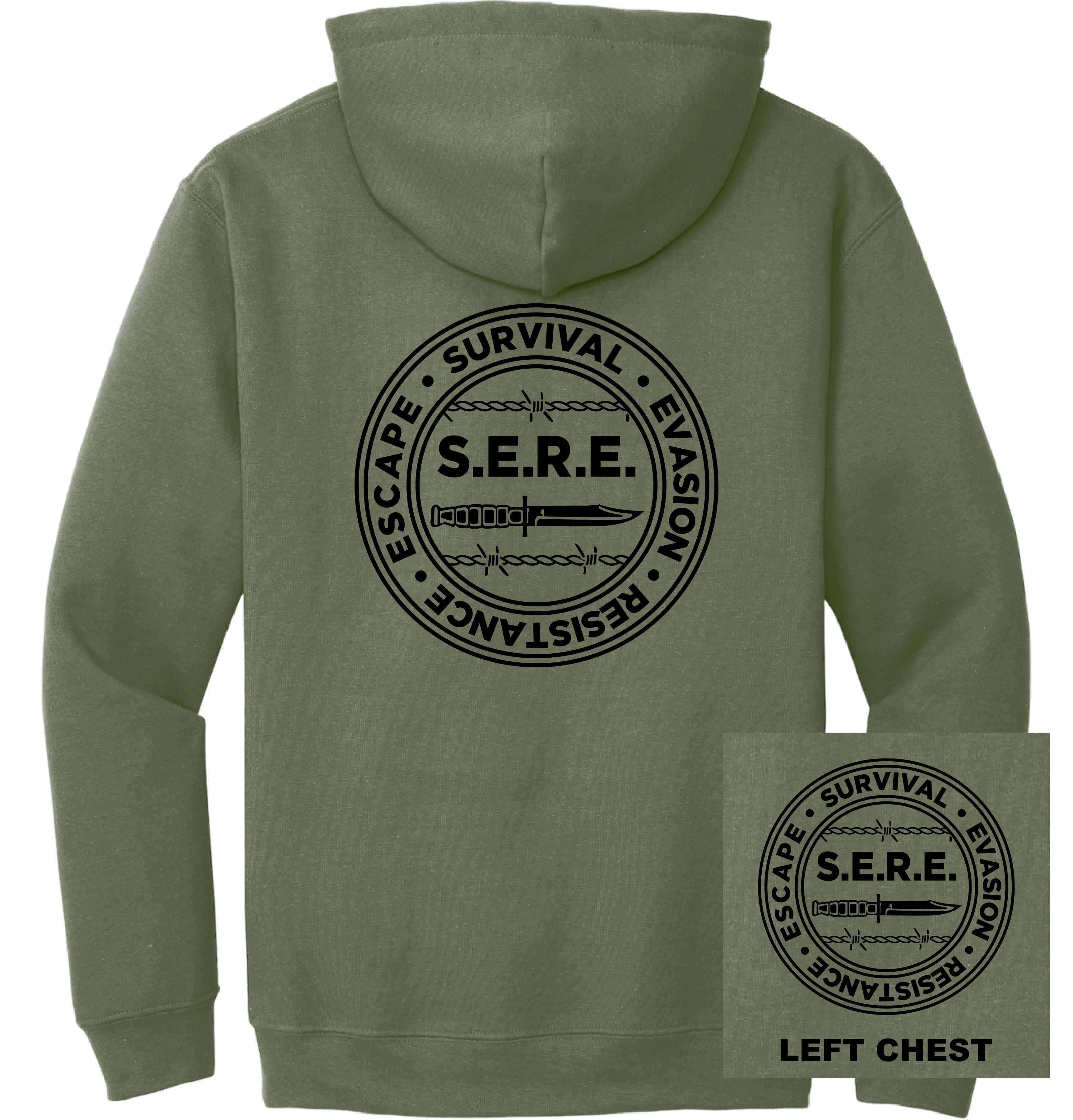 SERE Survival Evasion Resistance & Escape School Hoodie