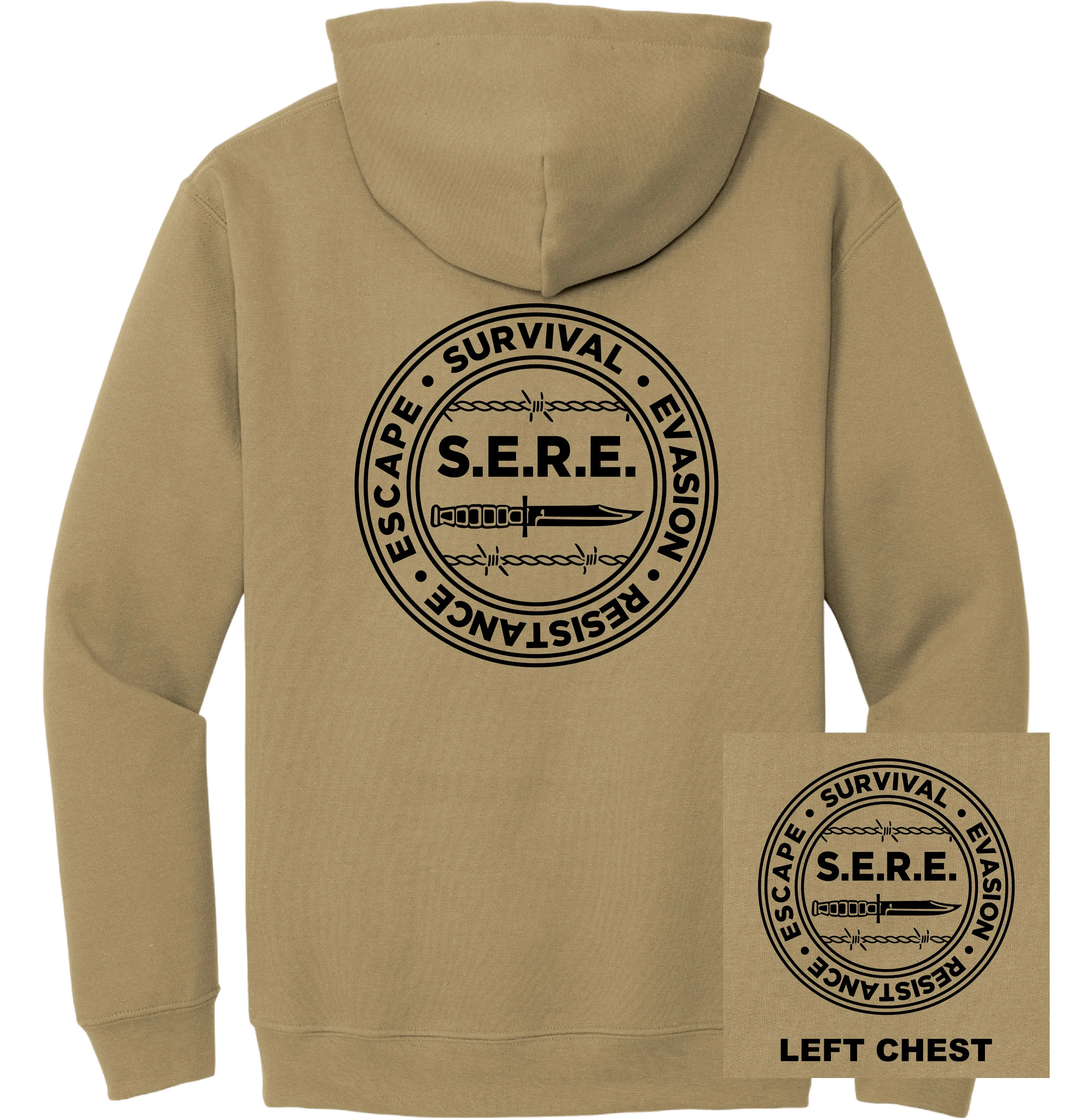 SERE Survival Evasion Resistance & Escape School Hoodie