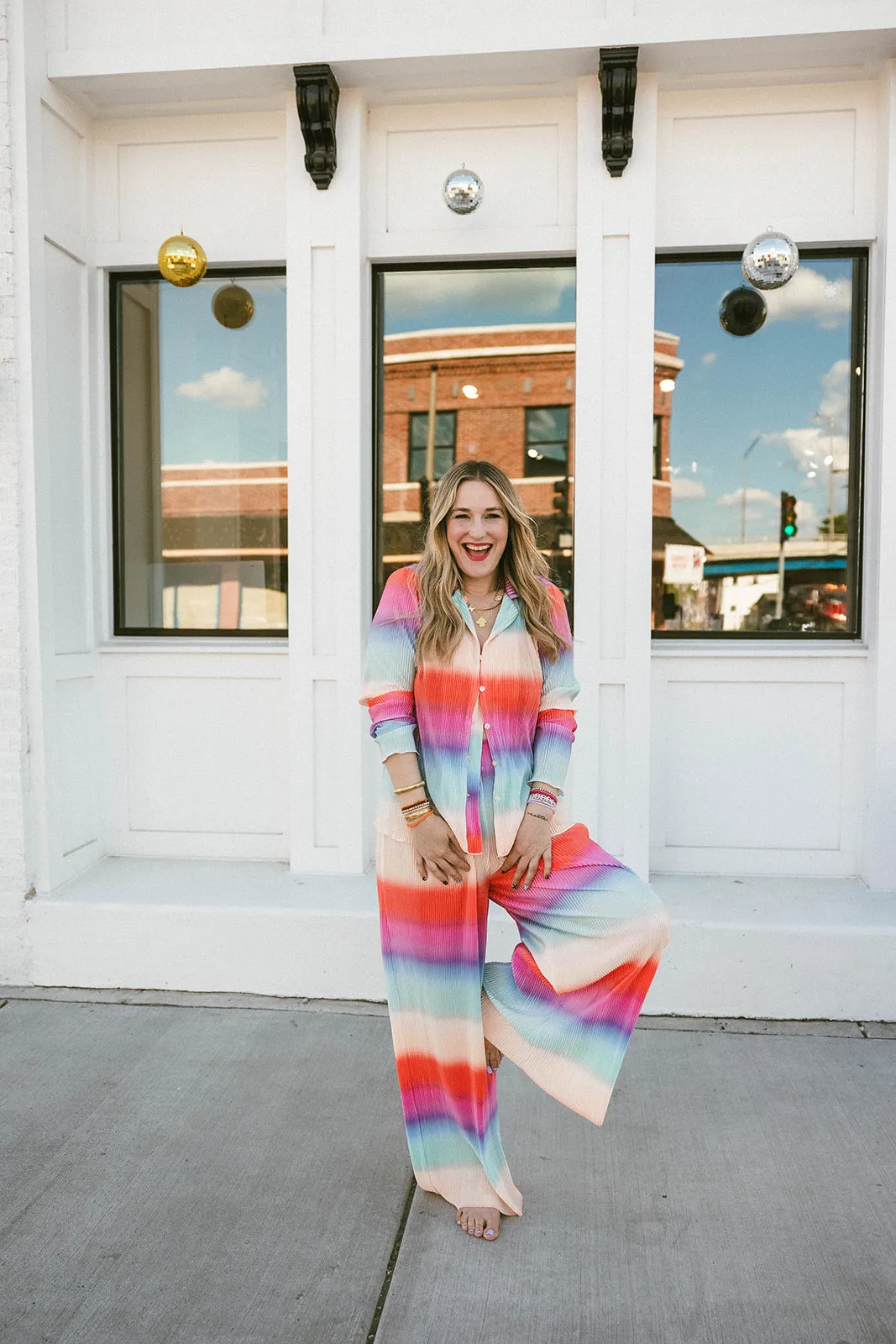 she's like a rainbow lounge pants