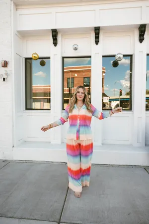 she's like a rainbow lounge pants