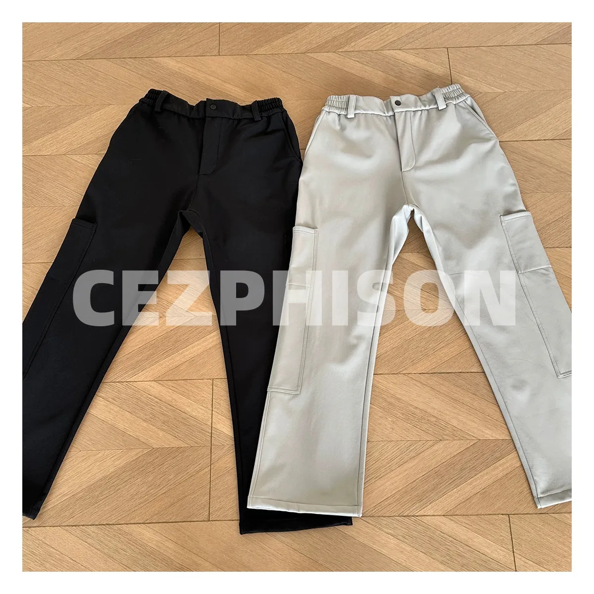 Side Zipper Fleece Outdoor Lounge Pants