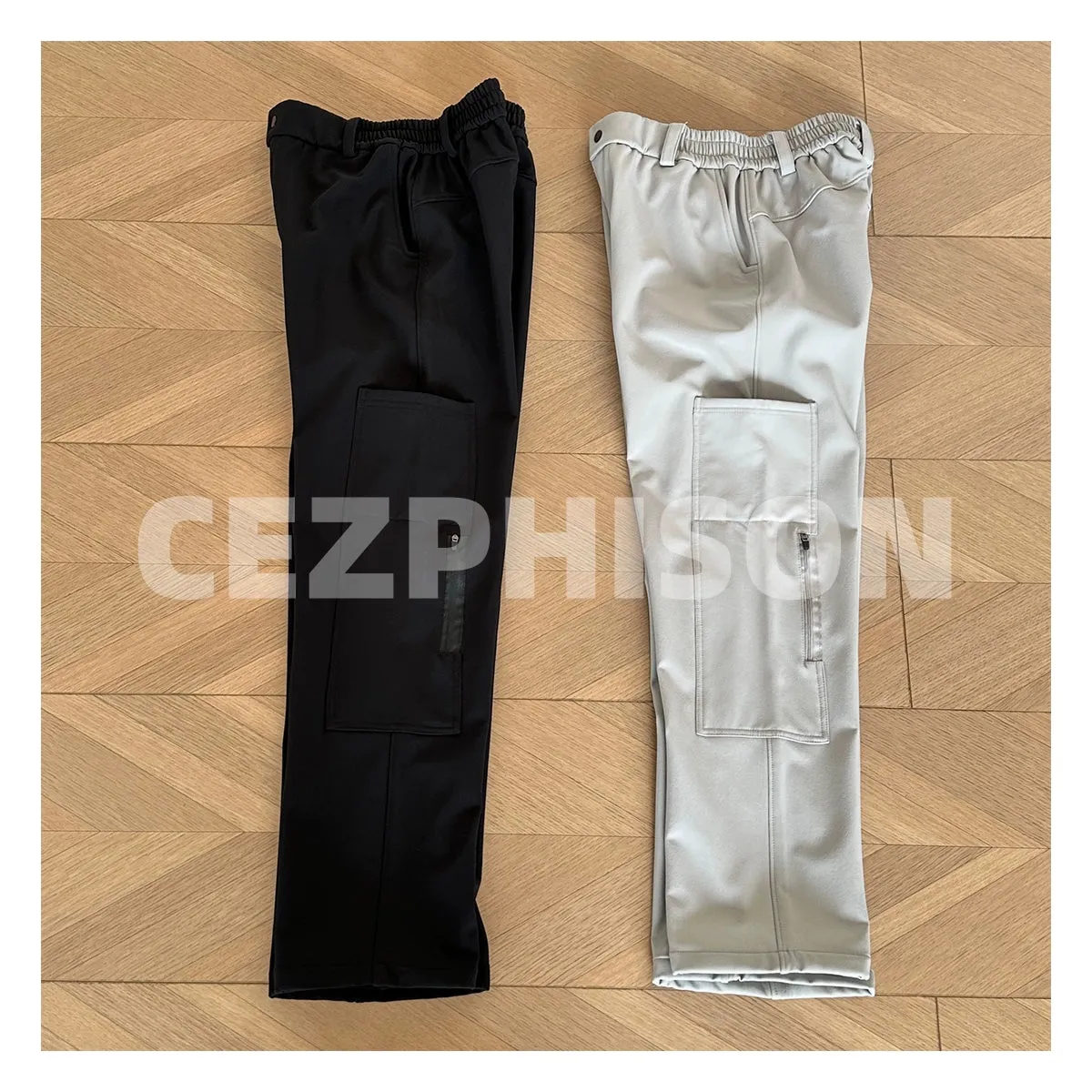Side Zipper Fleece Outdoor Lounge Pants