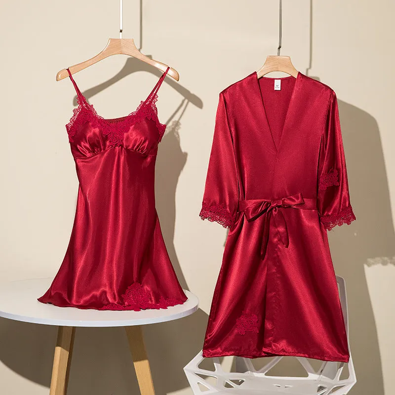 Silk Pajama Set