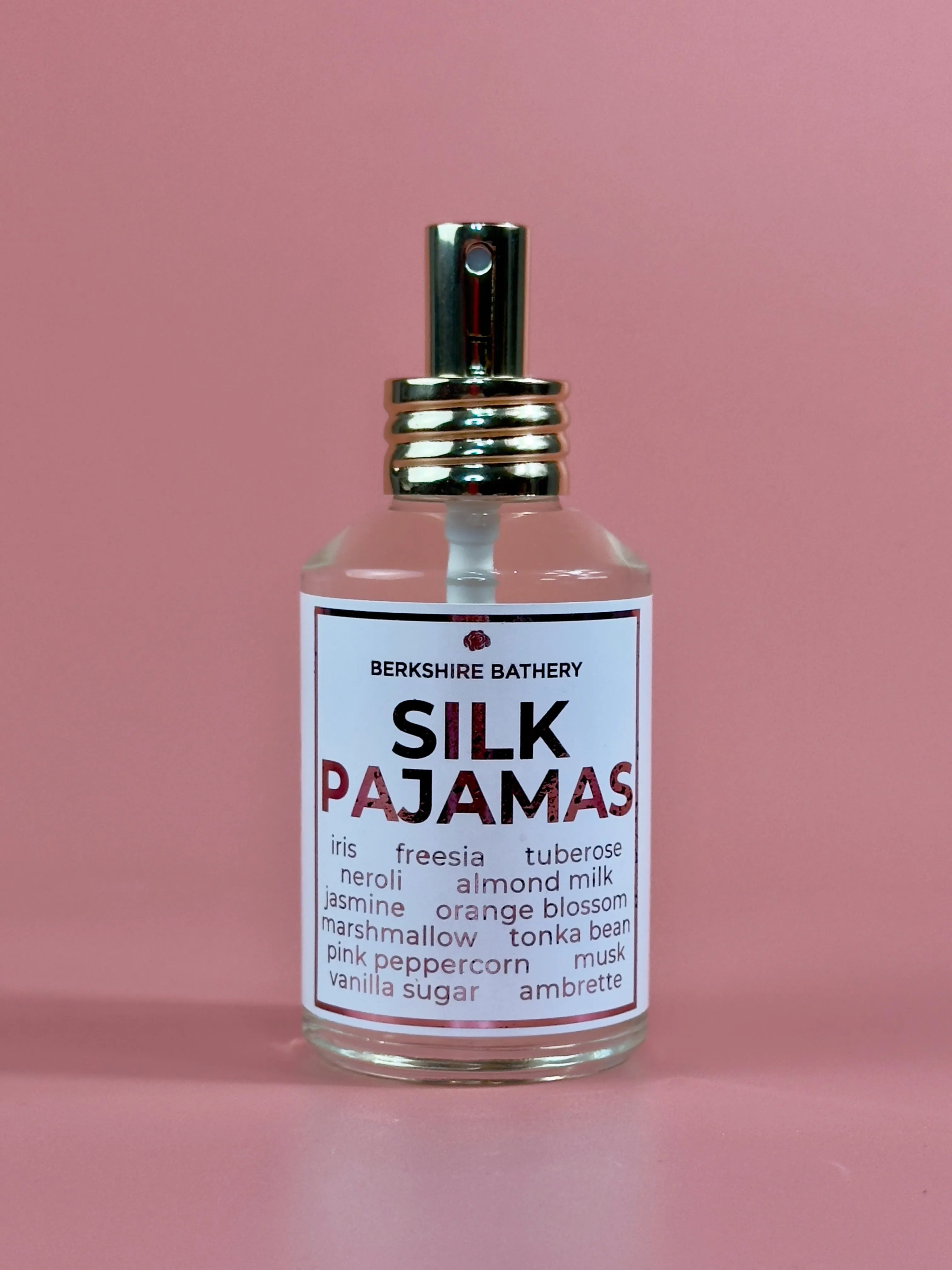 SILK PAJAMAS | Milky Floral - Room   Linen Fine Mist Spray - 3.40oz