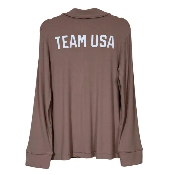 SKIMS Soft Lounge Sleep Set Team USA Sienna Small