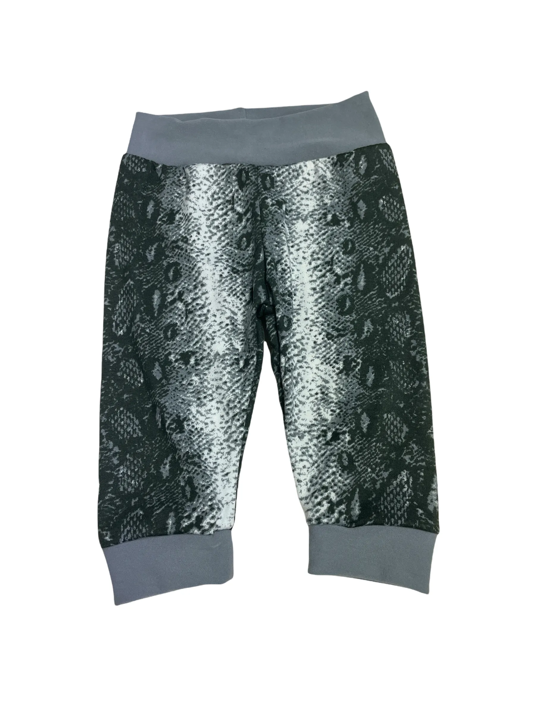 Snakeskin Jogger • Silver Bands