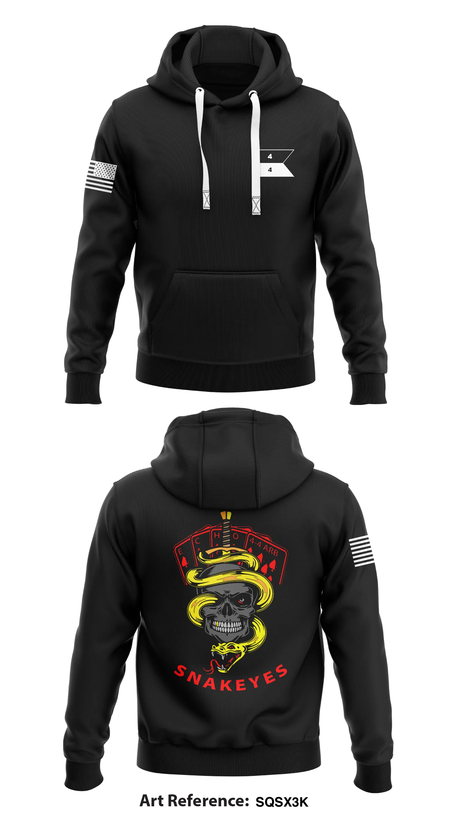 SNAKEYES Store 1  Core Men's Hooded Performance Sweatshirt - sQsX3K