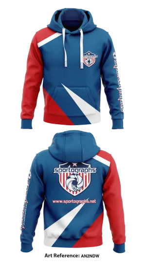 Sportographs  Core Men's Hooded Performance Sweatshirt - An2NDW