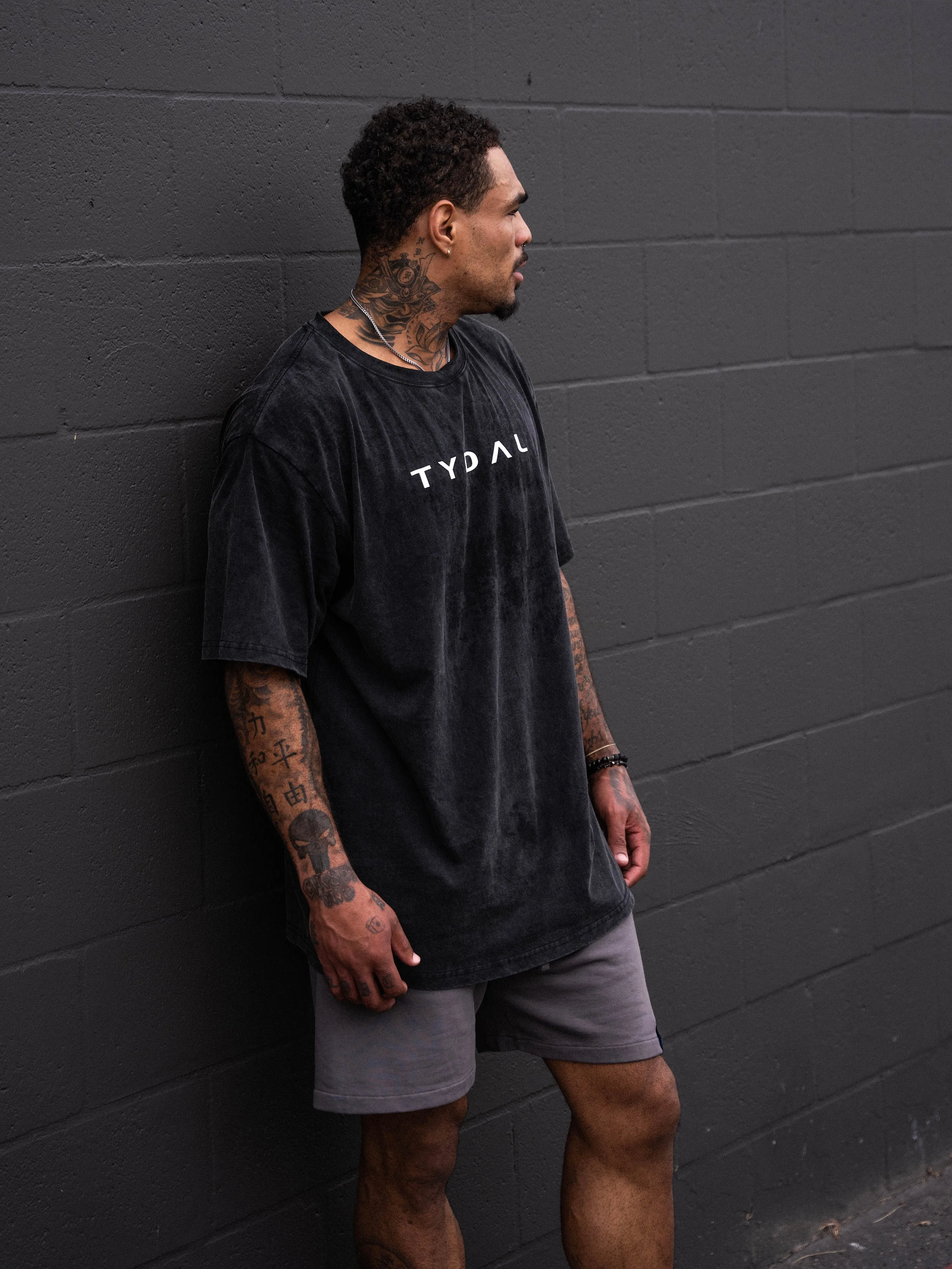 Staple Oversized Tee - Black
