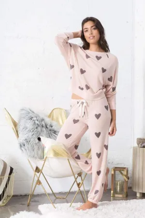 Star Seeker Loinge Set In Pink Fantasy  - Honeydew Intimates