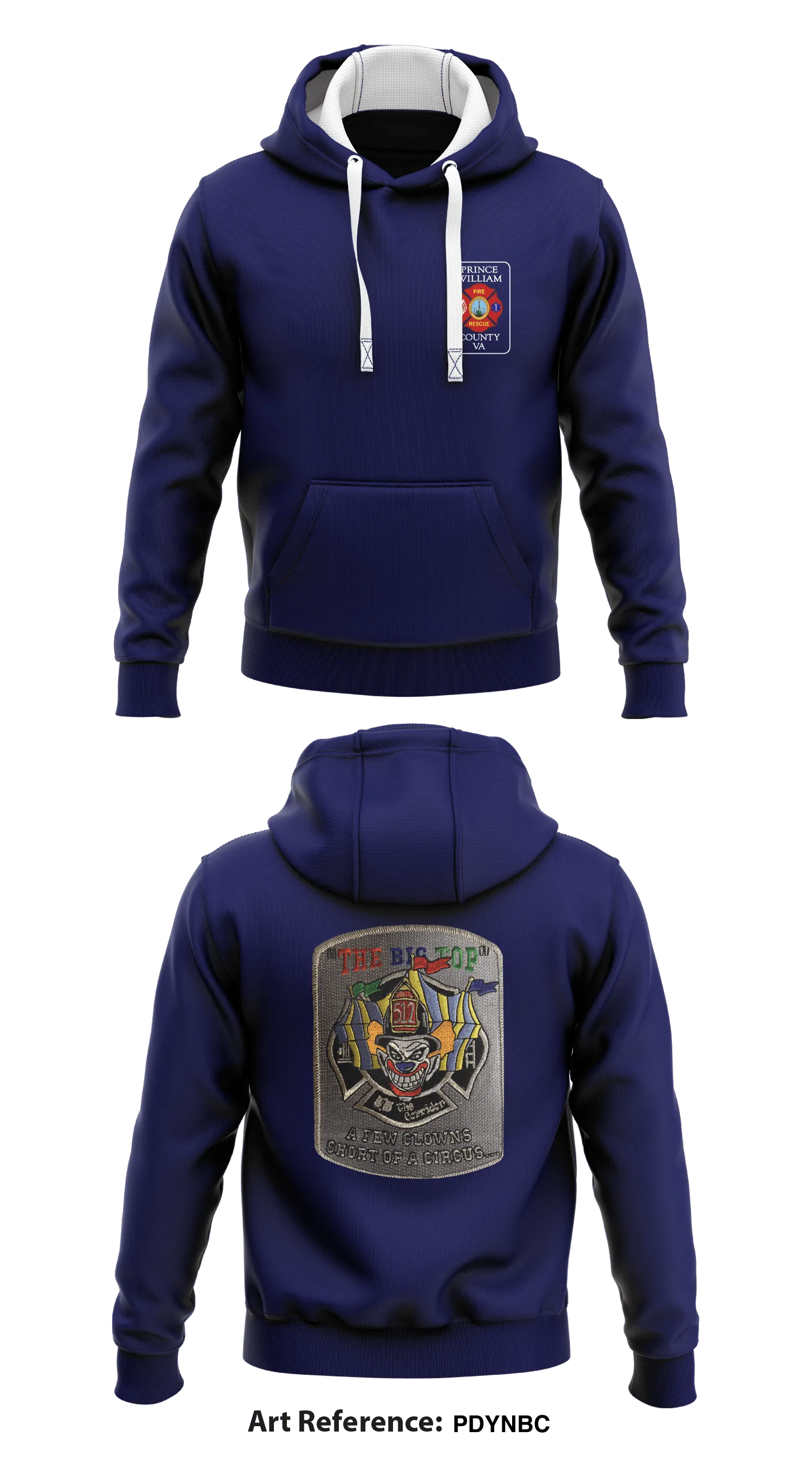 Station 12 PWCDFR Store 1  Core Men's Hooded Performance Sweatshirt - pDynbC