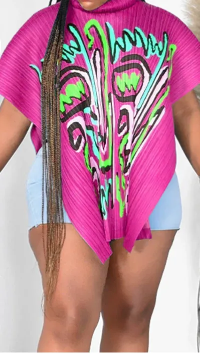 Stay Radiant Fuchsia Top