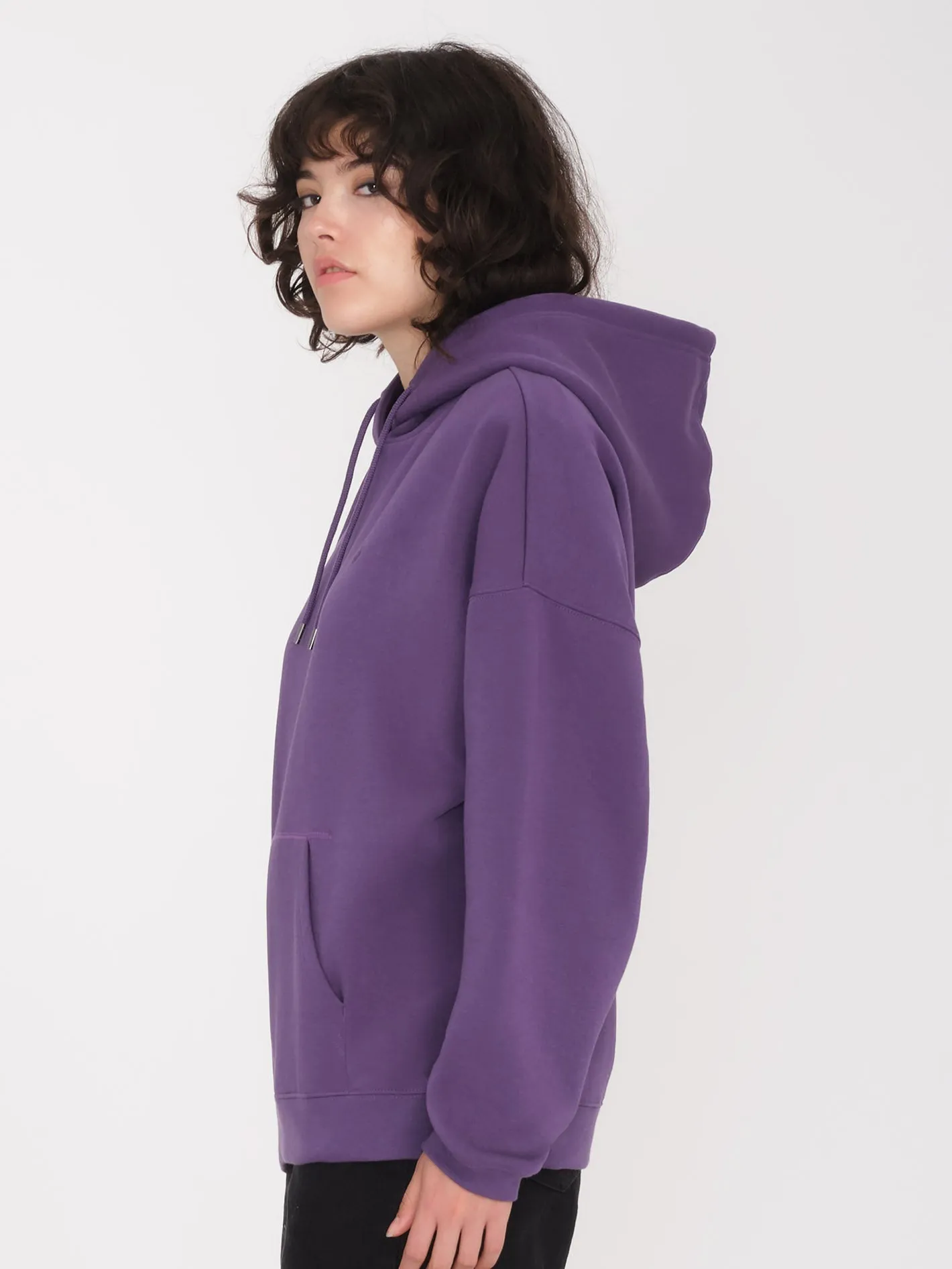 Stone Heart Up Kapuzenpullover - DEEP PURPLE