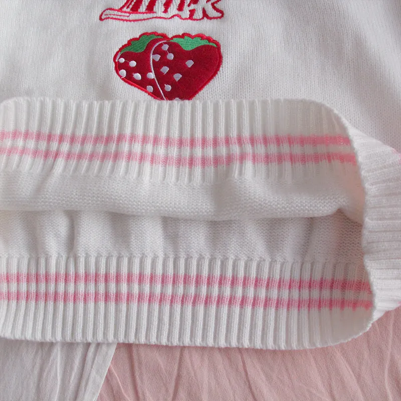 Strawberry Milk Pullover Sweater UB2599