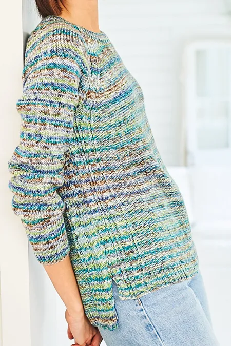 Stylecraft Knitting Pattern 10056 Double Knit Sweaters Raglan Sleeves