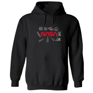 Sudadera Mujer Hoodie Nasa Espacio