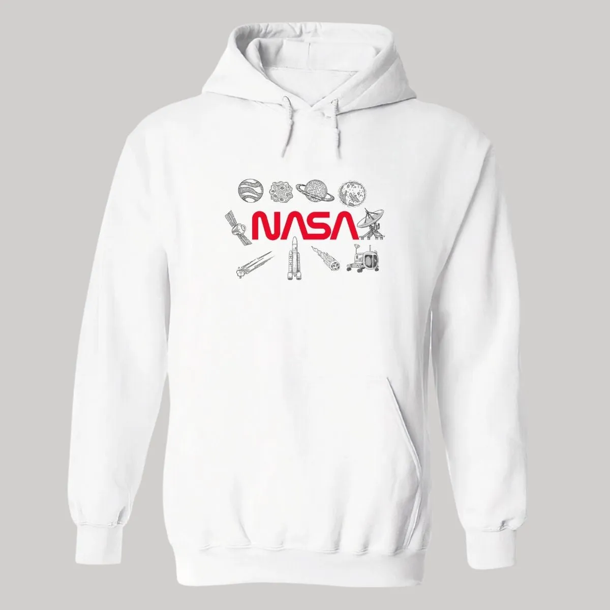 Sudadera Mujer Hoodie Nasa Espacio