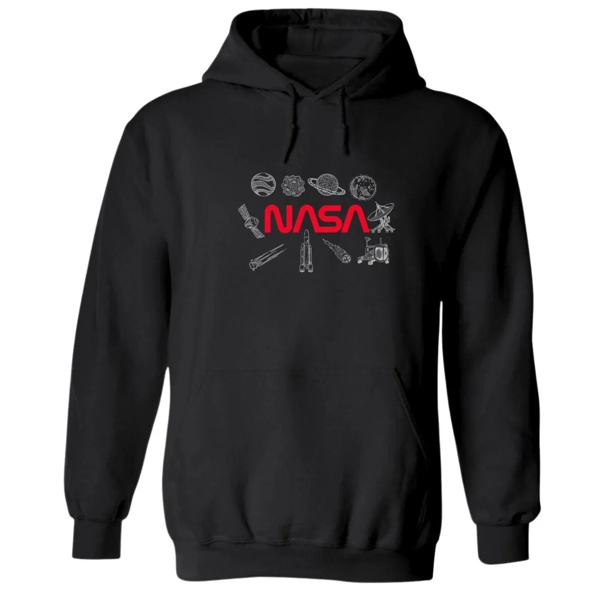 Sudadera Mujer Hoodie Nasa Espacio